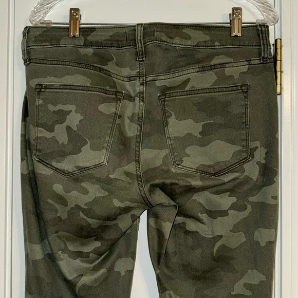 TALL ALERT! Camo Sonoma skinny jean 8 LONG - Picture 2 of 6